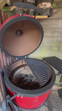 Cookinglife Grill Halve Maan Rooster Gietijzer - Geschikt voor 46 cm Kamado's