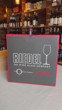 Riedel Rode Wijnglazenset O Wine - 4 stuks met Decanteerkaraf Syrah
