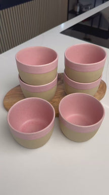Costa Nova Bekers Arenito Mauve Rose 360 ml - 6 stuks