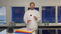 Cookinglife Snijplank HACCP Wit 45 x 30 cm - voor zuivel & brood
