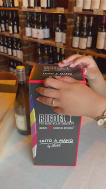 Riedel Rode Wijnglas Fatto A Mano Black Tie - Hermitage / Syrah - 668 ml