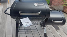 Landmann BBQ / Smoker Vinson 200 - Houtskoolbarbecue - Grilloppervlak 70.5 x 39.5 cm