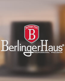 BerlingerHaus Airfryer XL Mat Antraciet - met Kijkvenster - 5 Liter - 1400W
