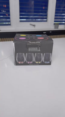 Riedel Tumbler Glas optical Happy O - Ribbel - 337 ml - 4 stuks