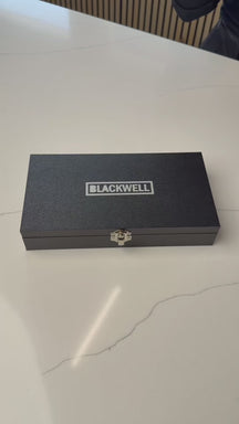 Blackwell Steakmessen Laguiole - Raw Black Lemmet - RVS - 6 Stuks