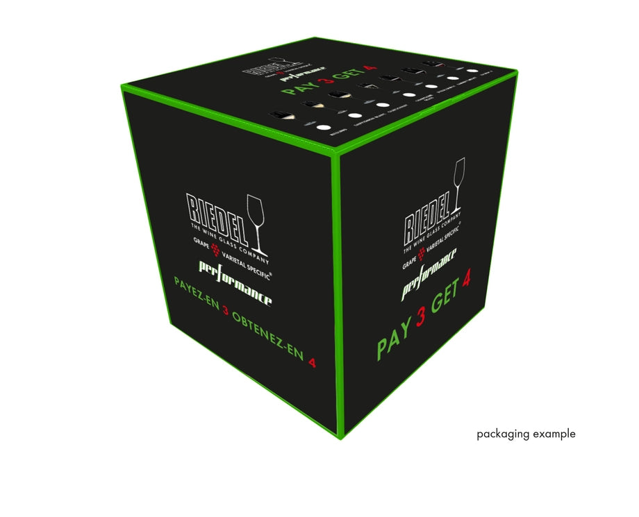Riedel Wijnglazenset - Rode Wijnglazen - Performance - Pinot noir - 830 ml - 4 Stuks