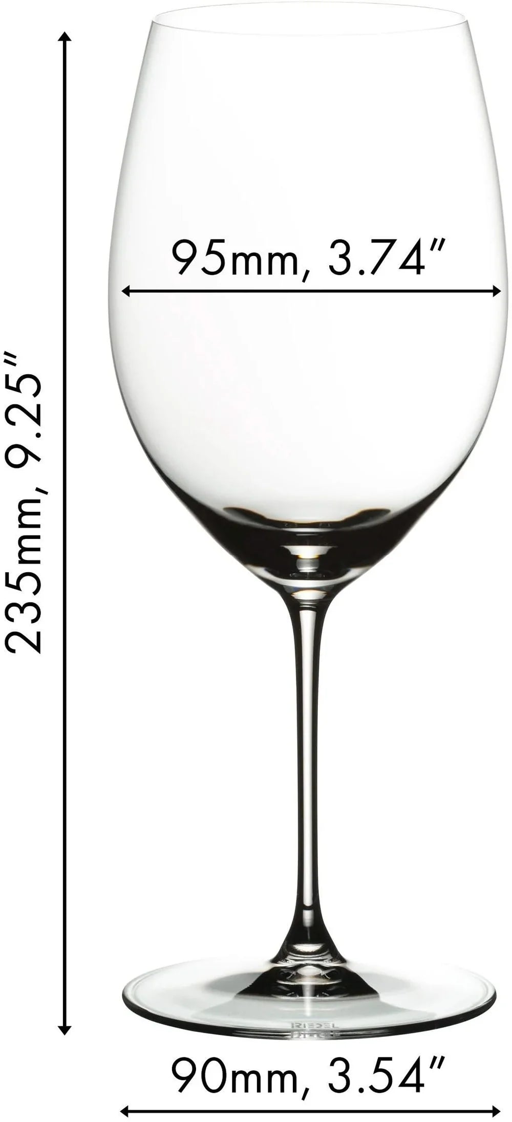 Riedel Wijnglazenset - Rode Wijnglazen - Veritas -  Cabernet / Merlot + Wine Friendly Decanter