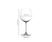 Riedel Wijnglazenset - Rode Wijnglazen - Veritas - Pinot noir - 710 ml - 4 stuks