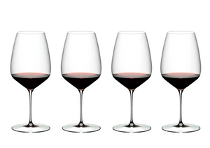 Riedel Wijnglazenset - Rode Wijnglazen - Veloce - Cabernet Sauvignon / Merlot - 829 ml -  4 Stuks