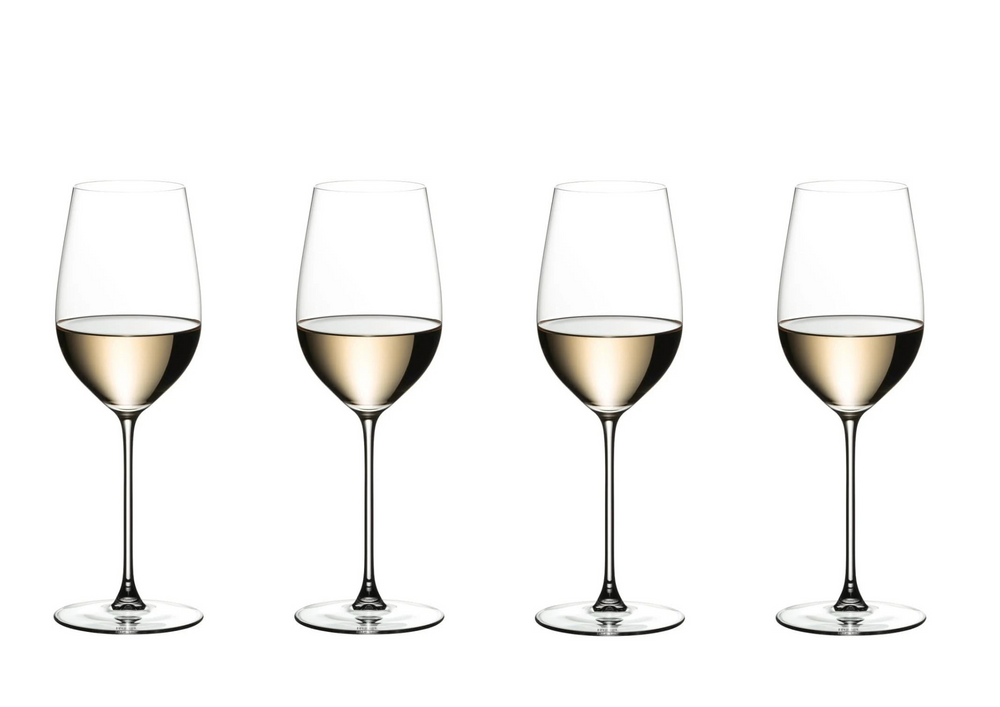 Riedel Wijnglazenset - Witte Wijnglazen -  Veritas - Riesling - 400 ml - 4 Stuks