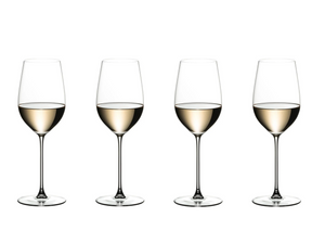 Riedel Wijnglazenset - Witte Wijnglazen -  Veritas - Riesling - 400 ml - 4 Stuks