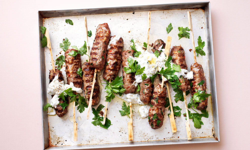 Sappige gehaktspiesen in no time op tafel