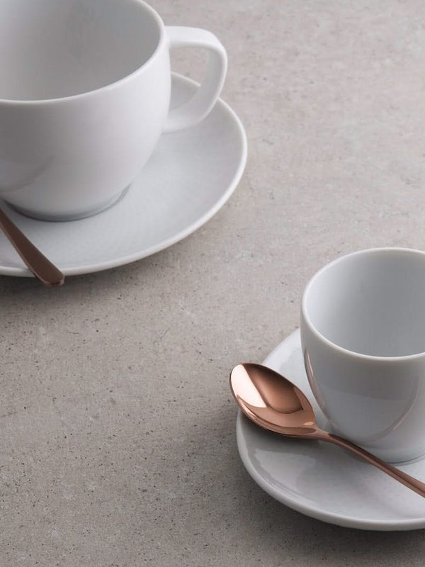 Koffie en theelepels