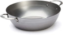 De Buyer Hapjespan / Sauteuse met 2 handvaten - Mineral B Pro - ø 32 cm / 5.5 liter - zonder anti-aanbaklaag