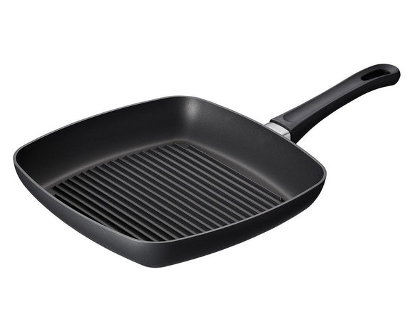 SCANPAN Grillpan Classic Induction 27 x 27 cm - Jubileumeditie - geschikt voor alle warmtebronnen - standaard anti-aanbaklaag