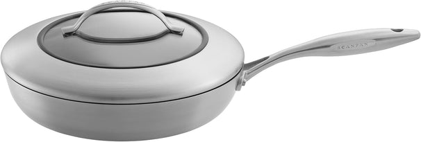 SCANPAN Hapjespan / Sauteerpan met deksel CTX ø 28cm / 2.5 liter - geschikt voor alle warmtebronnen - standaard anti-aanbaklaag