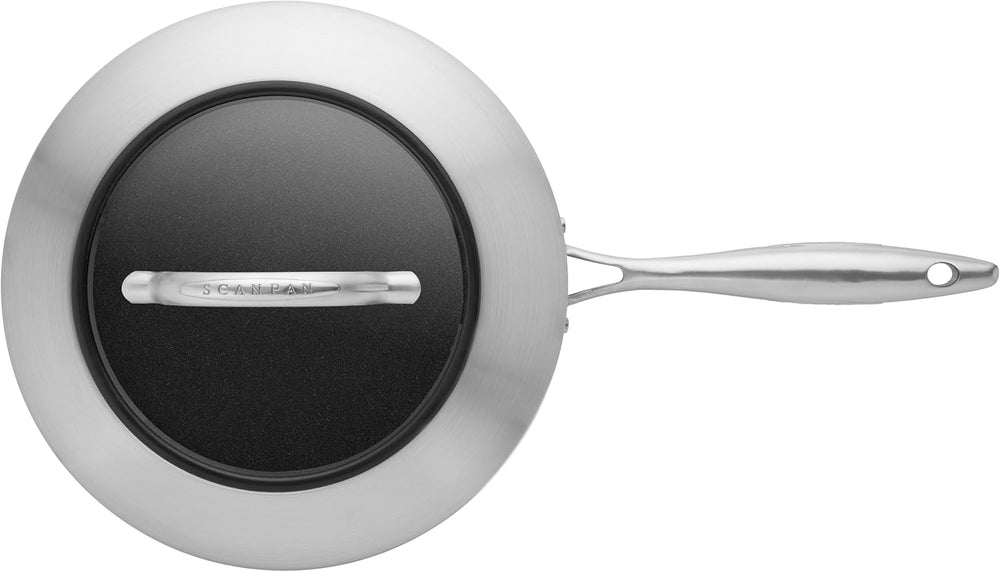 SCANPAN Hapjespan / Sauteerpan met deksel CTX ø 28cm / 2.5 liter - geschikt voor alle warmtebronnen - standaard anti-aanbaklaag