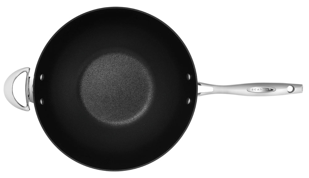 SCANPAN Wokpan HaptIQ ø 32cm - geschikt voor alle warmtebronnen - standaard anti-aanbaklaag