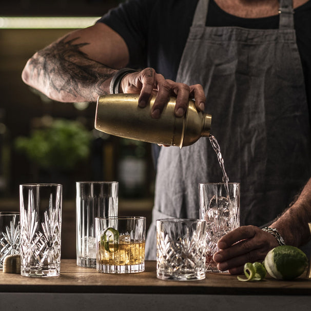 Schott Zwiesel Barglazenset Show 17-delig - Longdrink-, Whiskey- & Shotglazen met Rietjes