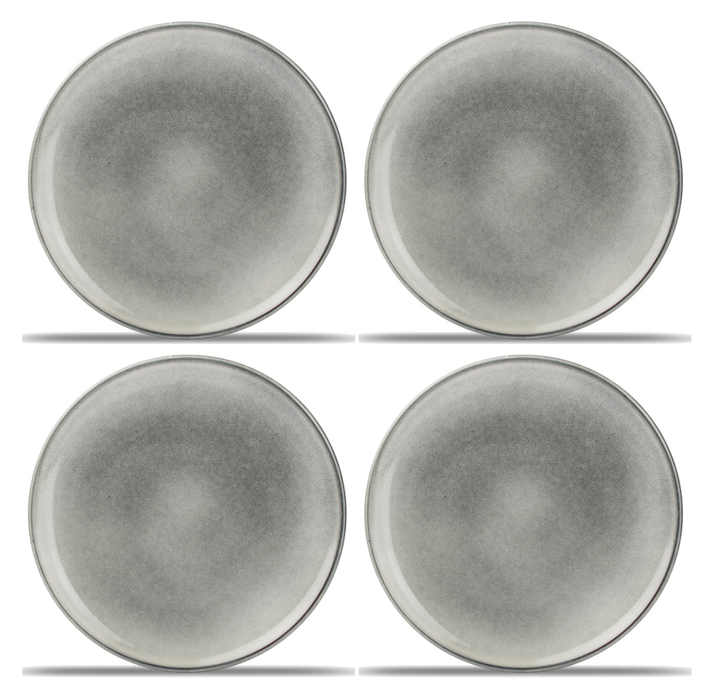Salt & Pepper Dinerborden Meridian Groen/Blauw ø 26 cm - 4 stuks set image