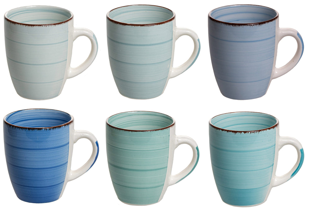 Cookinglife Mokken Delice Blauw 350 ml - 6 stuks