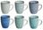 Cookinglife Mokken Delice Blauw 350 ml - 6 stuks