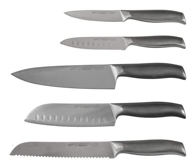 Diamant Sabatier Messenblok Riyouri Hout 6-delig