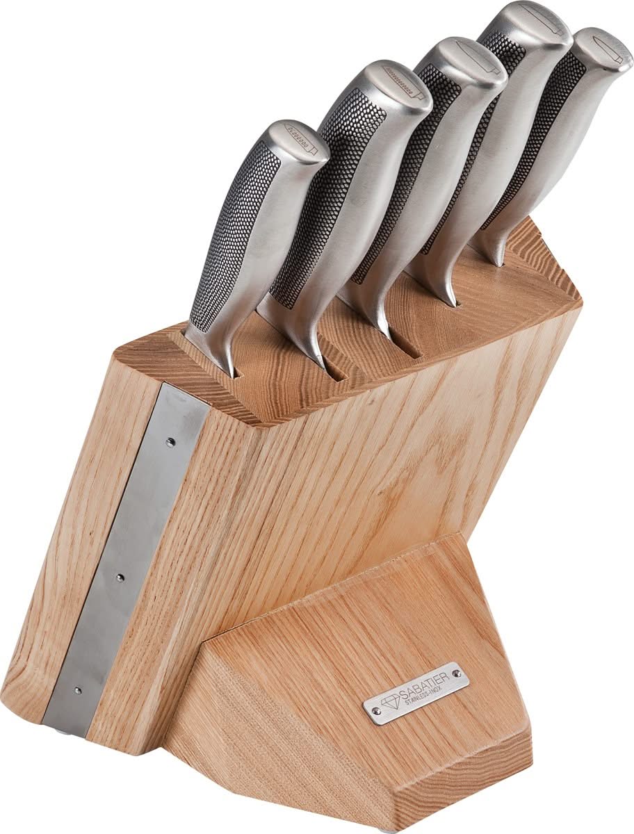 Diamant Sabatier Messenblok Riyouri Hout 6-delig
