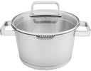 Sola Soeppan Diamond RVS Downdraft en Inductie geschikt ø 24 cm / 5.5 liter - geschikt voor alle warmtebronnen