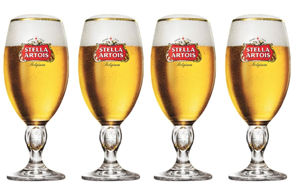 Stella Artois Bierglazen - Chalice - 250 ml - 4 stuks