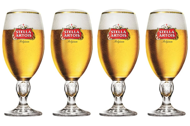 Stella Artois Bierglazen - Chalice - 250 ml - 4 stuks