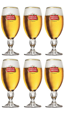 Stella Artois Bierglazen - Chalice - 250 ml - 6 stuks