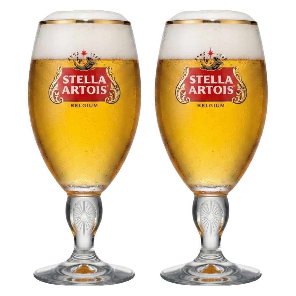 Stella Artois Bierglazen - Chalice - 330 ml - 2 stuks