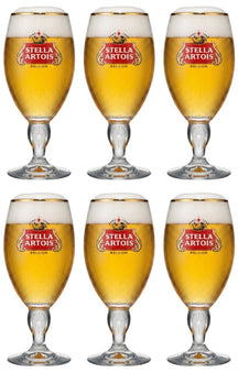 Stella Artois Bierglazen - Chalice - 330 ml - 6 stuks