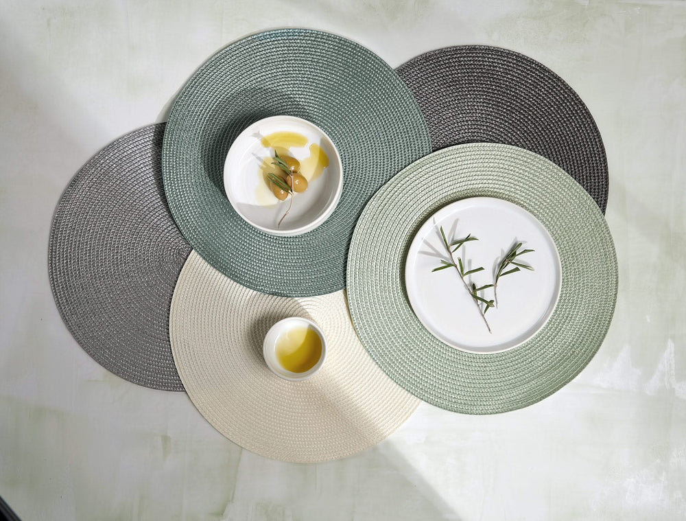 ASA Selection Placemat Re:Circle - Sea Moss - Afwasbaar - ø 38 cm