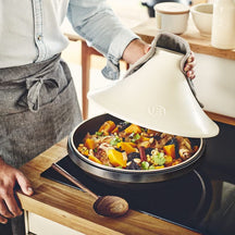 Emile Henry Tajine Delight - Inductie geschikt - Zwart - ø 33.5 cm / 4 Liter