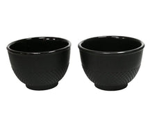 Cookinglife Theekopjes - Gietijzer - Zwart - 2 stuks