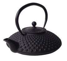 Cookinglife Theepot Arare met RVS Filter - Gietijzer Zwart - 1.2 liter