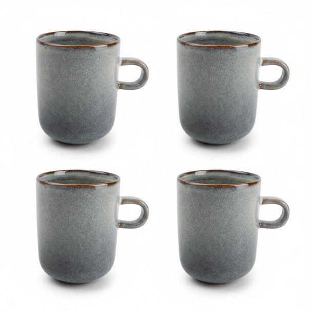 ONA Mokken Duna Blue 300 ml - 4 Stuks