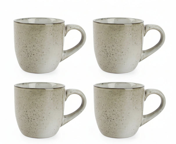 Salt & Pepper Koffiekopjes Artisan Groen 220 ml - 4 Stuks