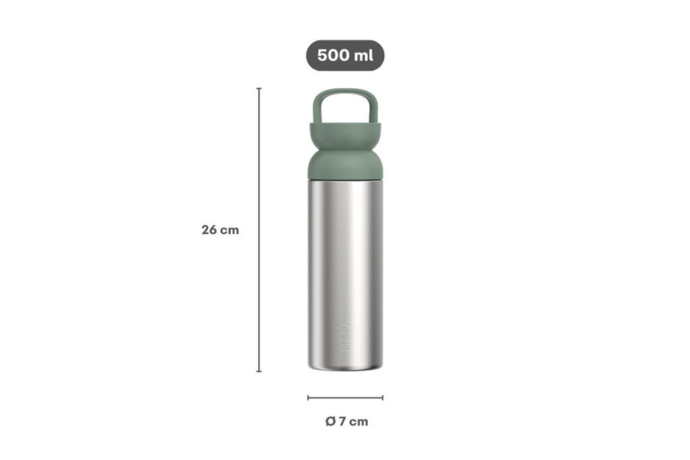 Mepal Thermosbeker met Theefilter Ellipse Nordic Black - 500 ml