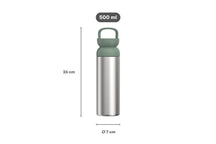 Mepal Thermosbeker met Theefilter Ellipse Nordic Black - 500 ml