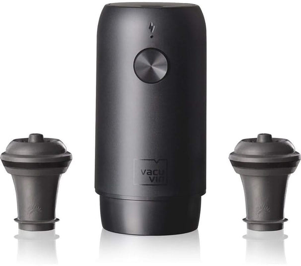 Vacu Vin Elektrische Wine Saver Vacuümpomp + 2 Doppen