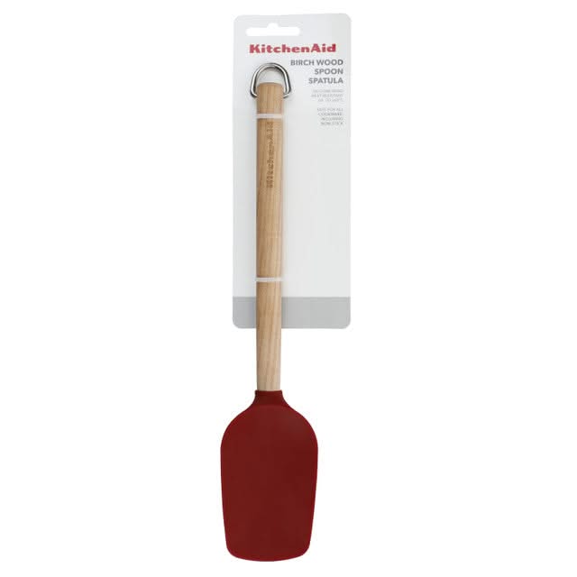KitchenAid Roerlepel Core Keizerrood / Berkenhout 31 cm
