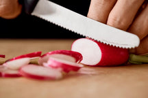 Victorinox Tomatenmesjes Gekarteld Swiss Classic Zwart - 11 cm - 2 stuks