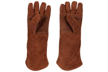 White Fire BBQ Schort & Handschoenen Leer - Bruin - 3-delig