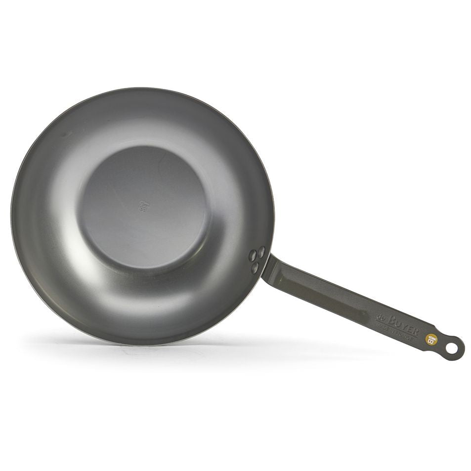 De Buyer Wokpan Mineral B Element - ø 28 cm / 3 liter - zonder anti-aanbaklaag