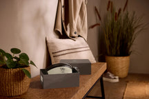 WoodWick Giftset Geurkaars Ellipse Fireside - Geurkaars in Glas - Houten Lont