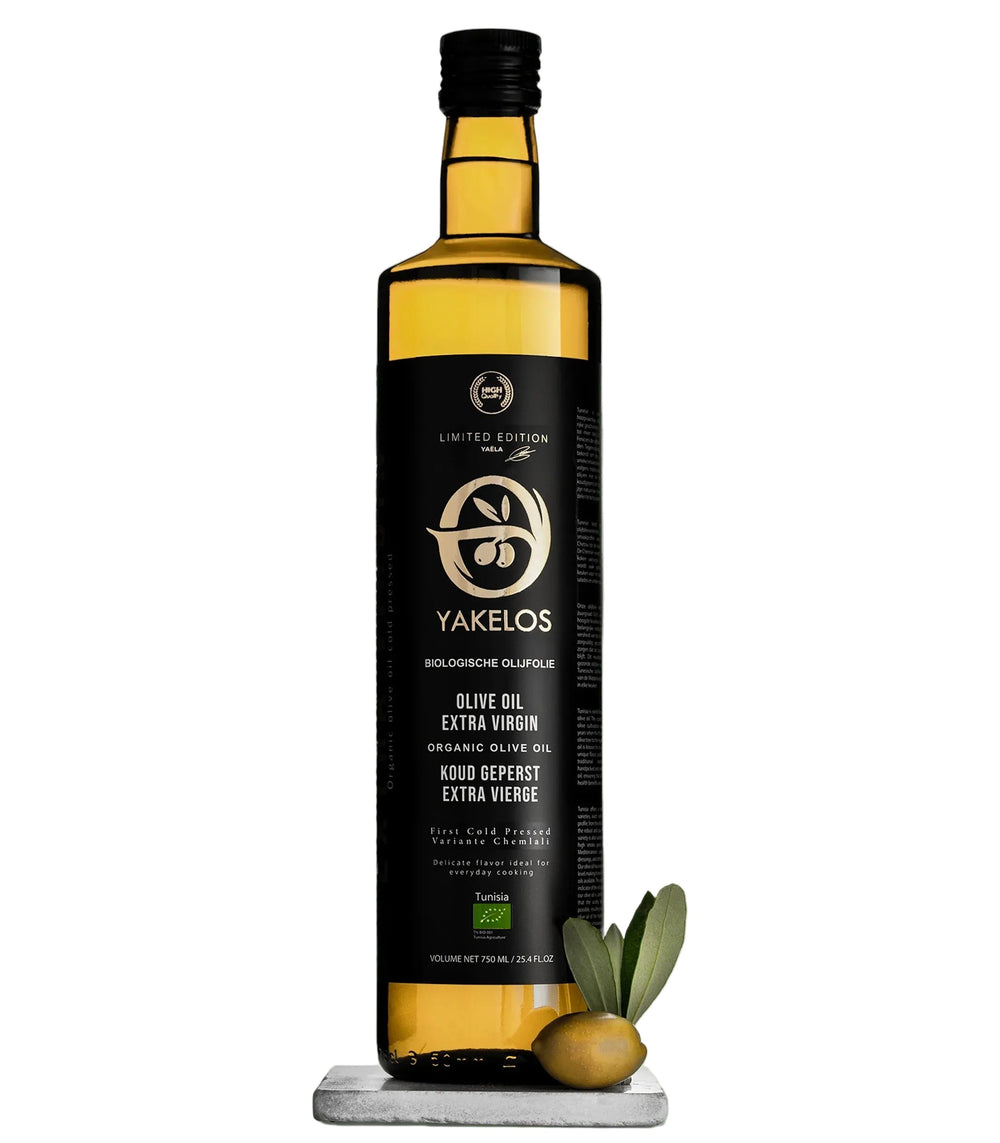 Yakelos Biologische Extra Vierge Olijfolie 500 ml