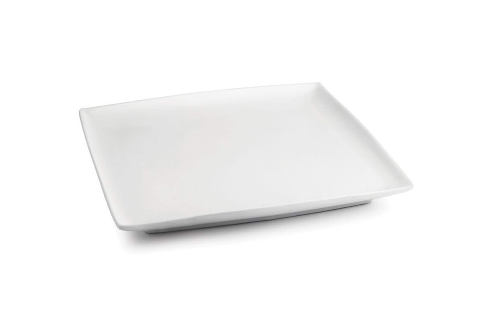 BonBistro Ontbijtborden / Dessertborden Yong Squito 18 x 18 cm - Wit - 6 stuks